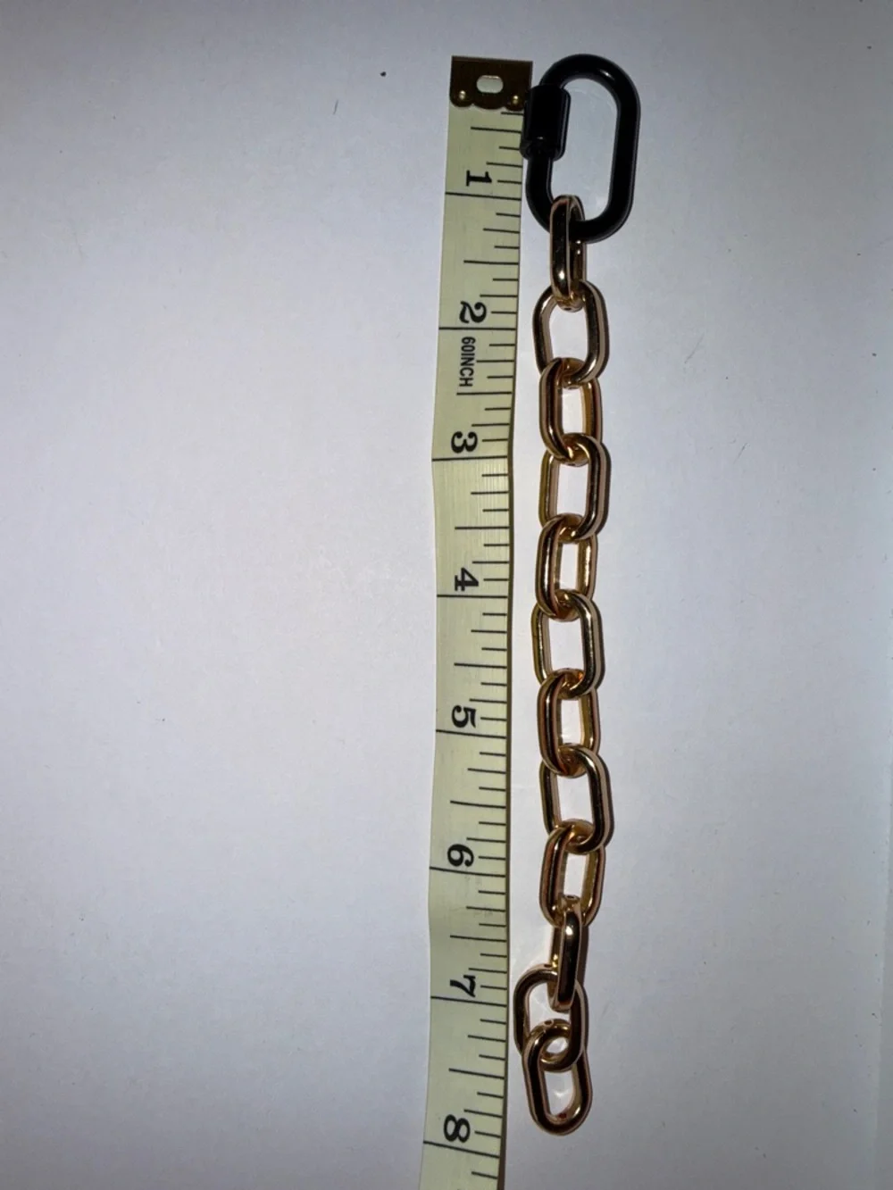 Allie+Bess Joan Gold tone Chain Link Necklace and Bracelet Set